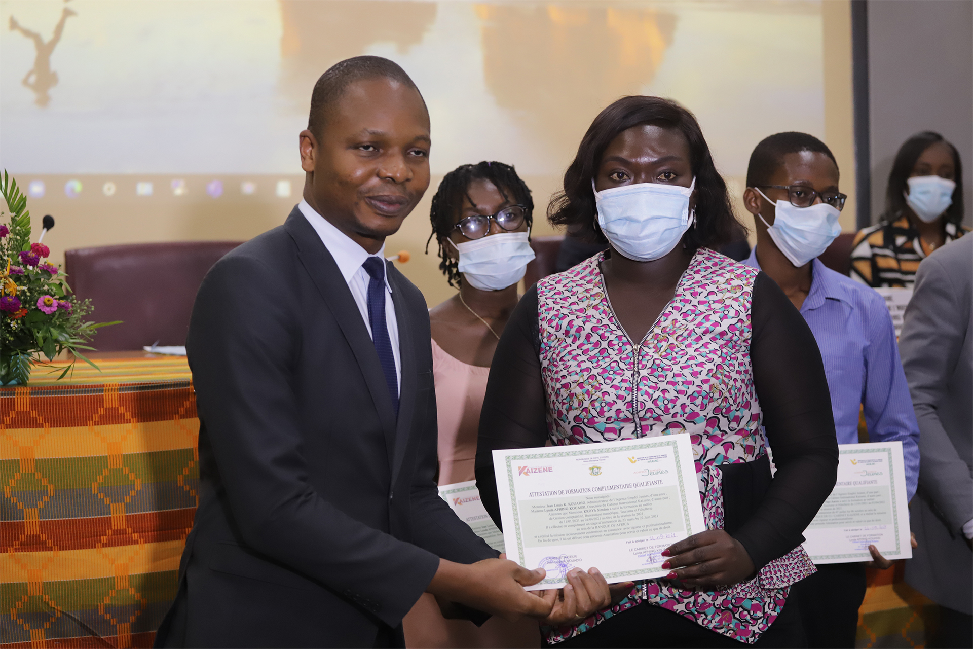 Remise de certificats 5